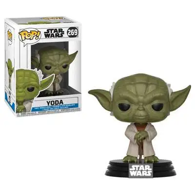 Funko Clone Wars POP! Star Wars Yoda Vinyl Bobble Head #269 [Clone Wars]