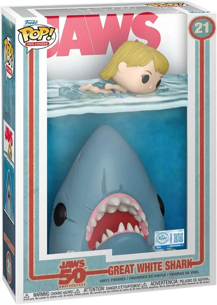 FUNKO POP! ジョーズ　グレートホワイトシャーク　50周年版 JAWS 50TH ANNIVERSARY GREAT WHITE SHARK SUPER 6-INCH FUNKO