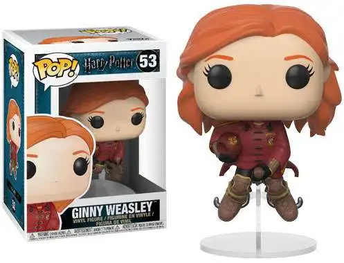 Harry Potter POP Quidditch Movies Ginny Weasley on Broom Vinyl Figure #53 