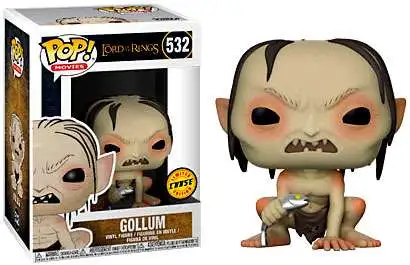 Funko Lord of the Rings POP! Movies Gollum Vinyl Figure #532 [Holding Fish,  Chase Version]