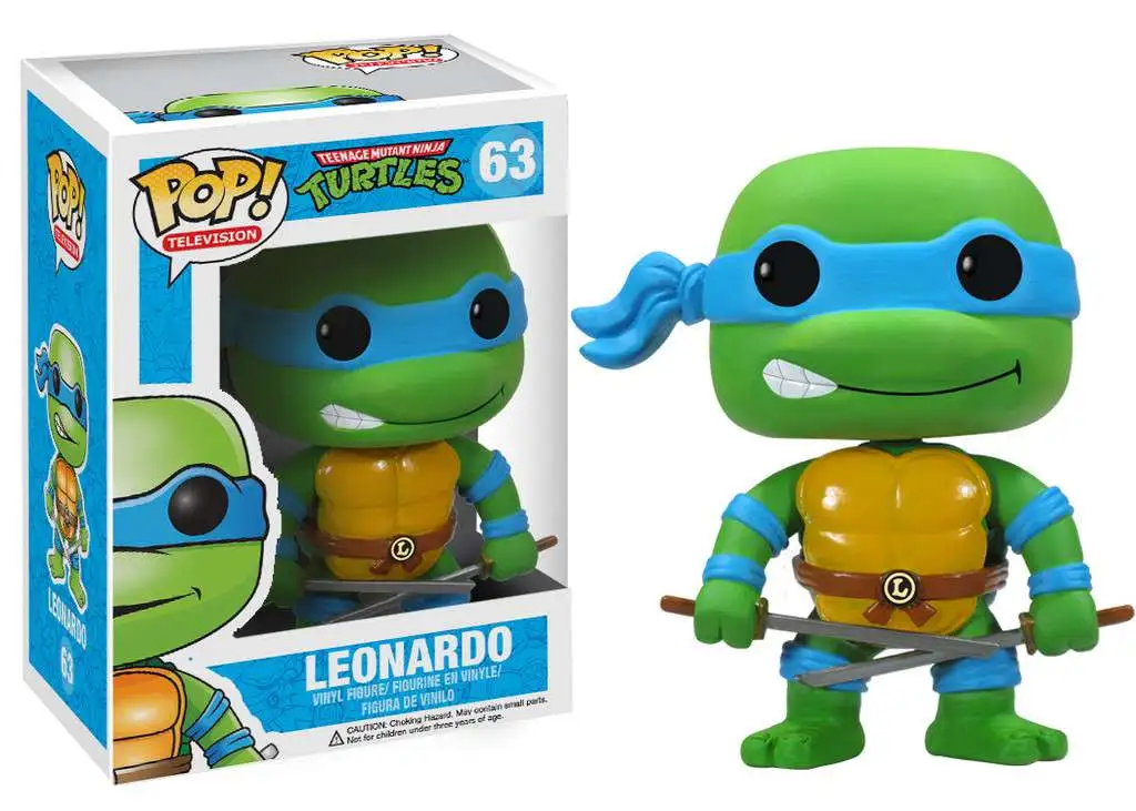 Teenage Ninja Turtles POP Television Leonardo Vinyl Figure 63 Damaged Package - ToyWiz
