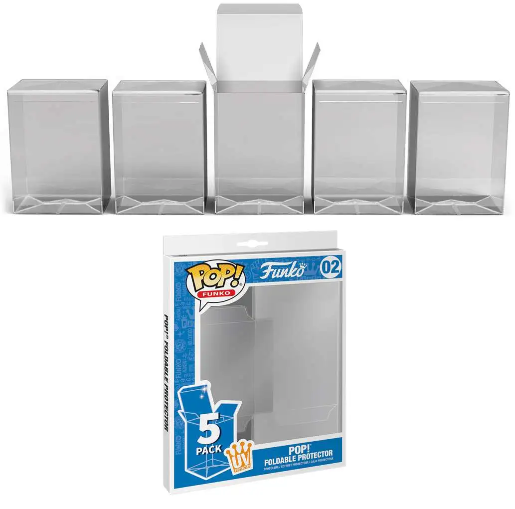 Funko POP Foldable Protector 5-Pack UV Protection - ToyWiz