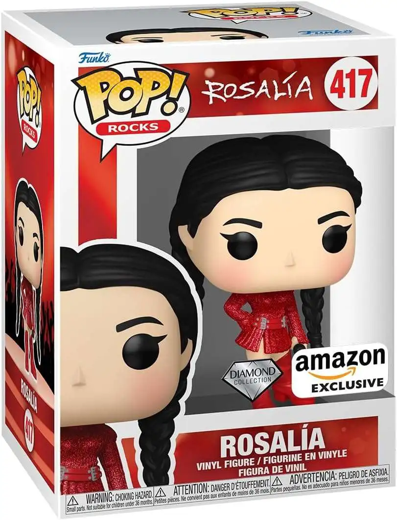 Funko Rosalia POP Rocks Rosalia Bizcochito Exclusive Vinyl