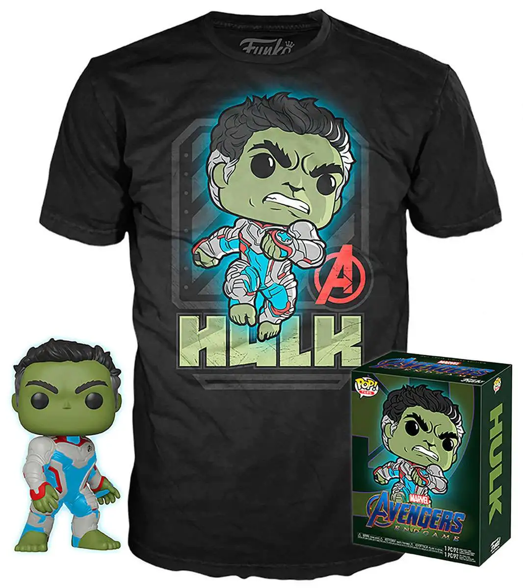Funko Marvel Avengers Endgame POP Tees Hulk Exclusive Vinyl Figure T-Shirt  Small - ToyWiz
