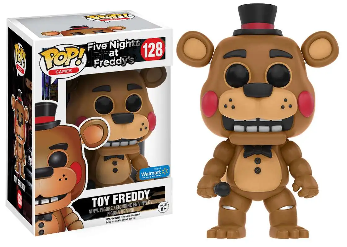 Funko Five Nights at Freddys POP Games Toy Freddy Exclusive Vinyl Figure  128 - ToyWiz