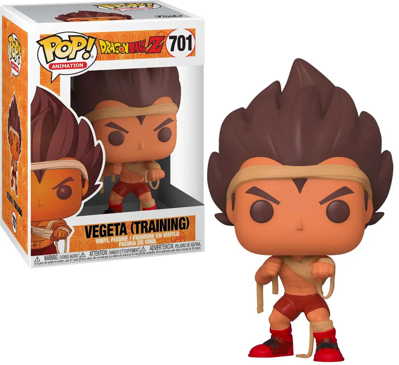 Funko Dragon Ball Z POP! Animation Training Vegeta Vinyl Figure [Damaged Package]