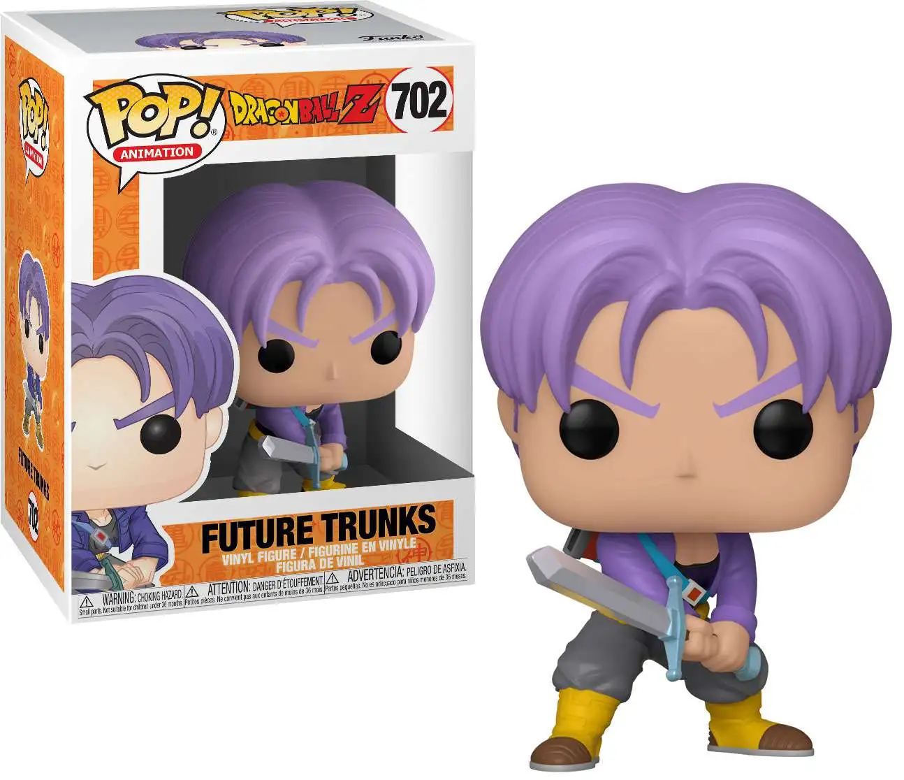 Funko Dragon Ball Z POP! Animation Future Trunks Vinyl Figure #702 [with Sword]