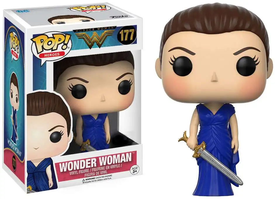 *LIMITED EDITION EXCLUSIVE* Funko POP Wonder Woman #175 DC Diana Prince 1984 