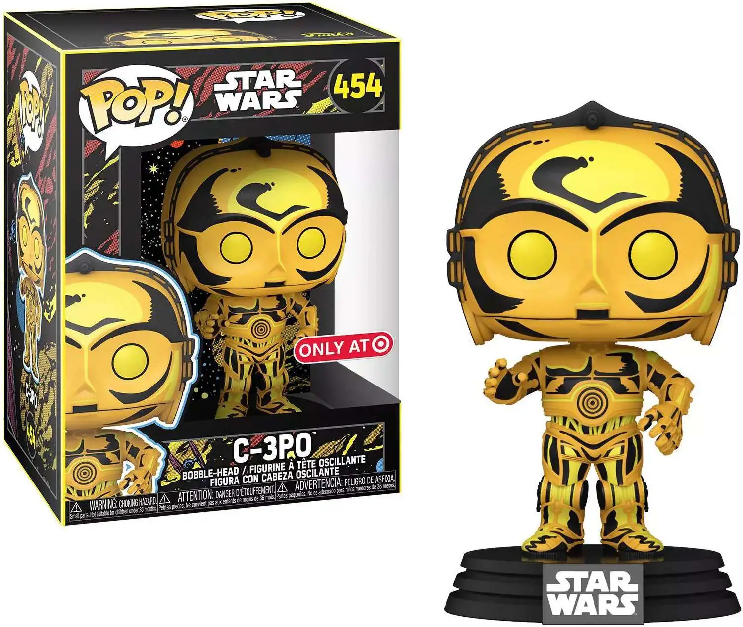 Star Wars POP Star Wars C-3PO Exclusive Vinyl Figure 454 - ToyWiz