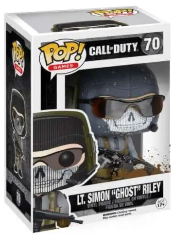  Mega Construx Call of Duty Simon Ghost Riley : Toys & Games
