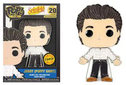 Funko Seinfeld Jerry Large Enamel Pin #20 [Chase Version]