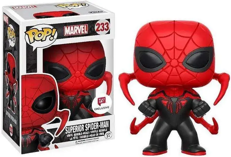 Marvel POP Marvel Spider-Man Vinyl Bobble Head 233 - ToyWiz
