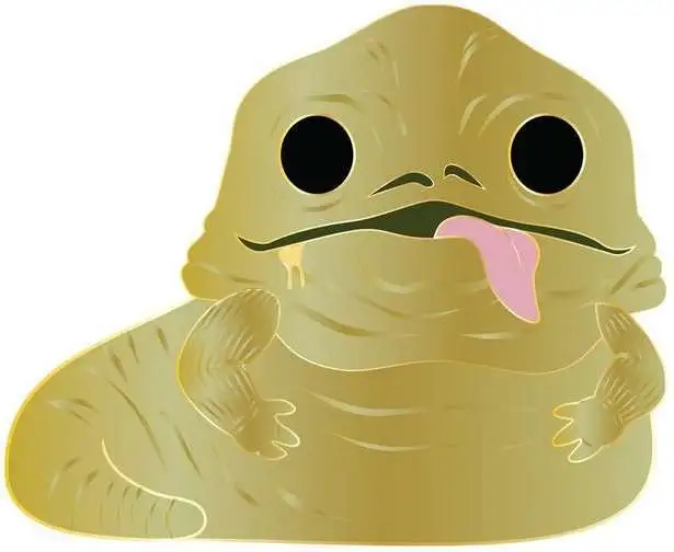 Funko Star Wars POP! Pin Jabba the Hutt Large Enamel Pin [Chase]