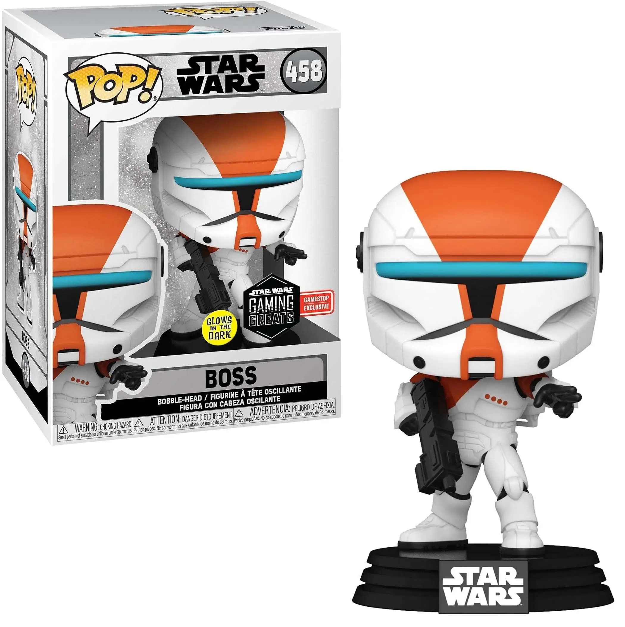 Funko Star Wars POP Star Wars Republic Commando Boss