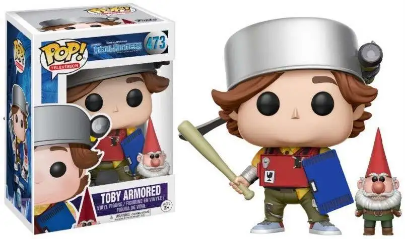 Funko Trollhunters Tales of Arcadia POP! Television Toby Armored Vinyl Figure #473