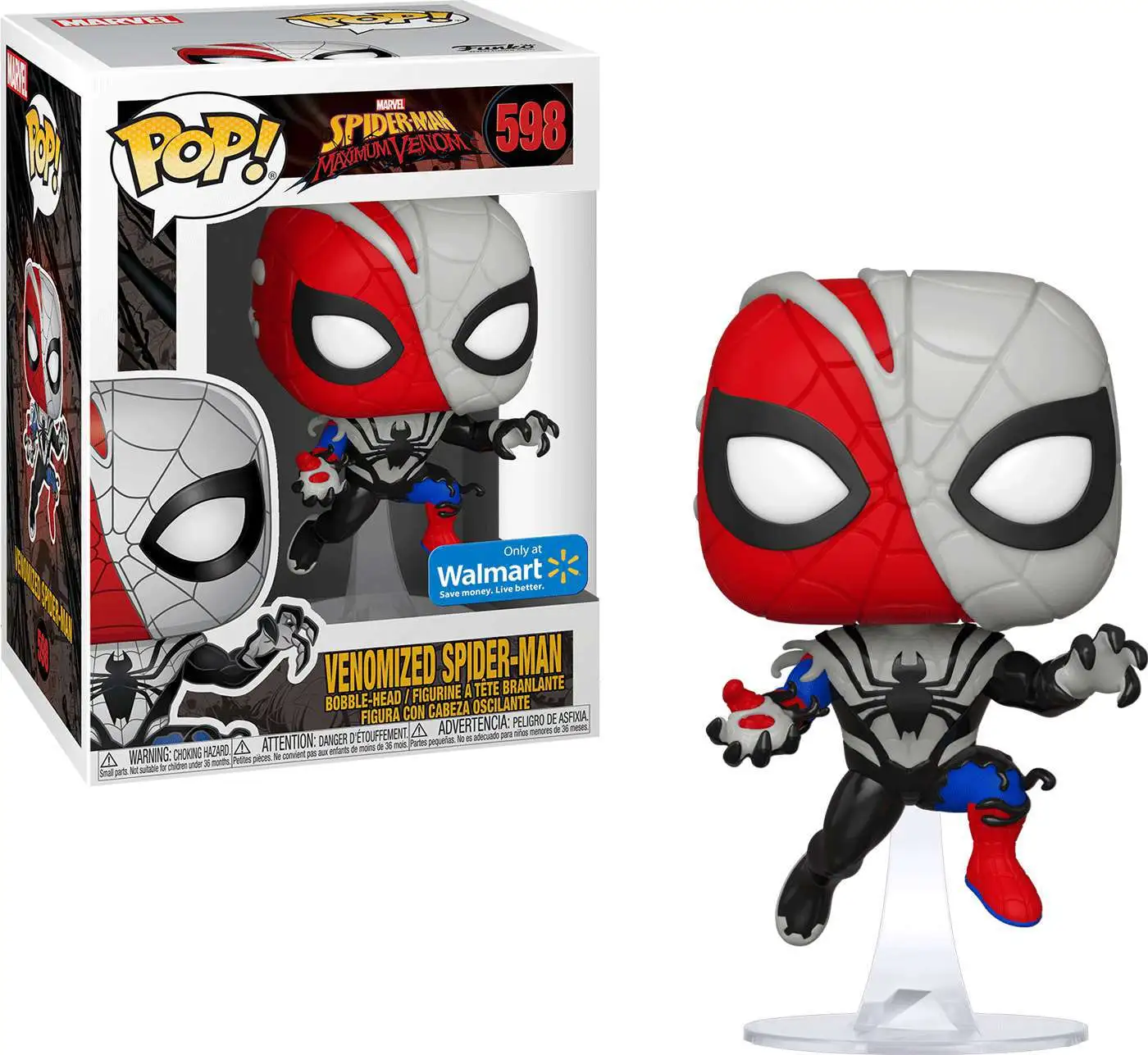 Venomized Groot Vinyl Figure Marvel Spider-Man Maximum Venom Pop 