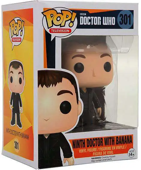 Funko Doctor Who POP Television Ninth Doctor with Banana Exclusive