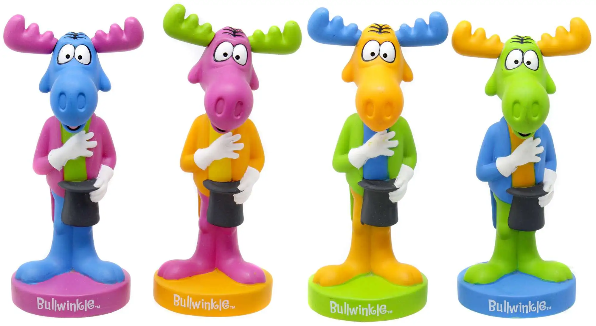 Funko Rocky Bullwinkle Wacky Wobbler POP Art Series Bullwinkle