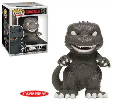 Funko POP! Movies Godzilla Exclusive 6-Inch Vinyl Figure #239 [Black & White, Super-Sized, Loose]