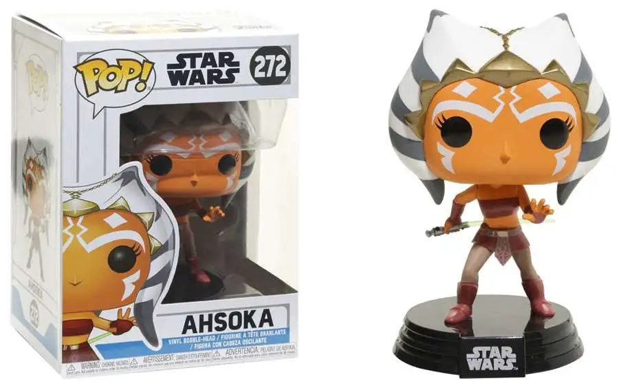 Star Wars Clone Wars Ahsoka With Pop Shield Funko Pop 