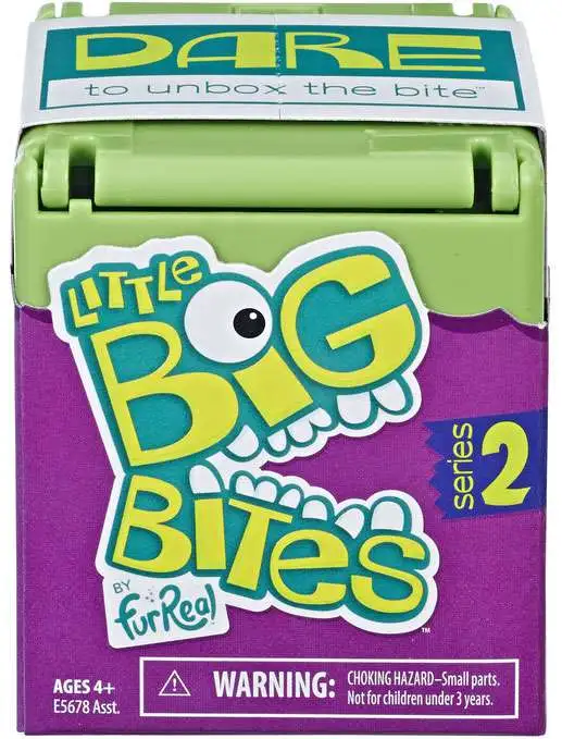 Little Big Bites Toy by FurReal Series 2 Dare to Unbox The Bite Blind US Seller 