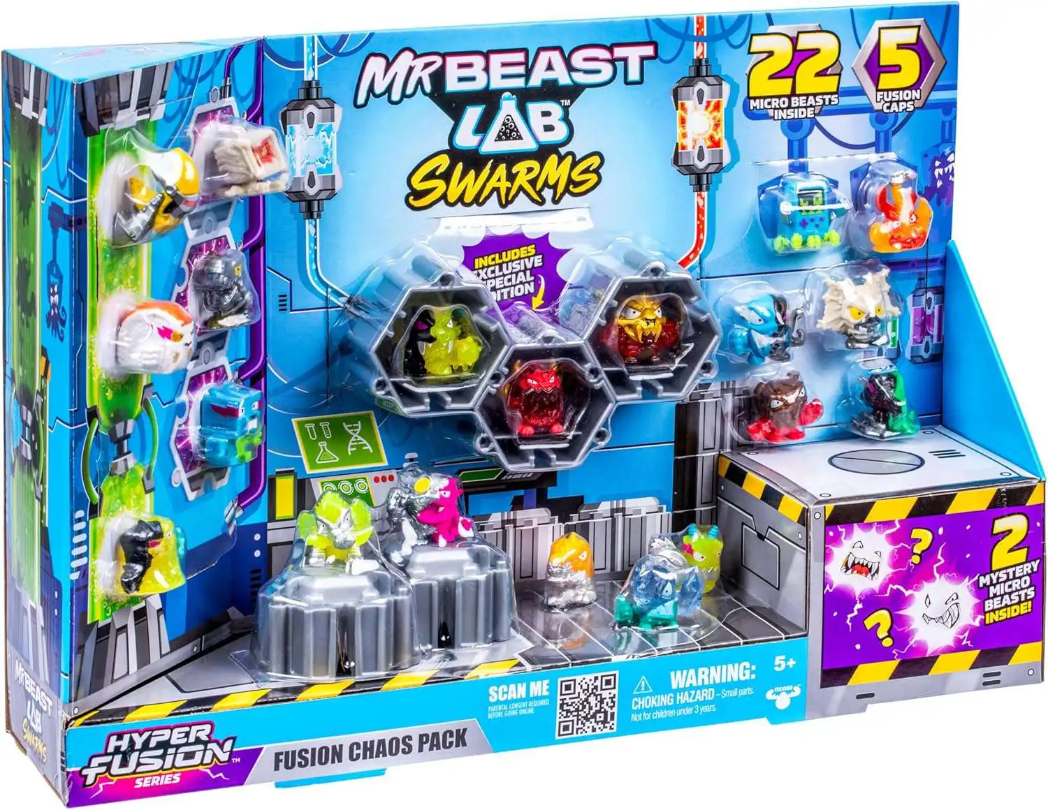 MrBeast Lab Swarms Hyper Fusion Series Fusion Chaos Pack Exclusive