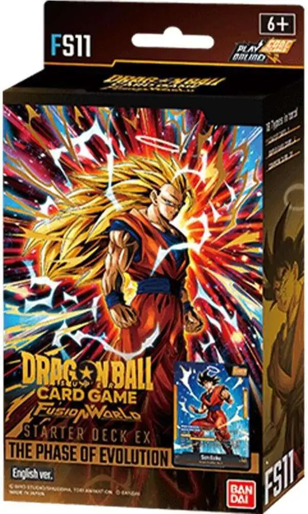 Dragon Ball Super Trading Card Game Fusion World The Phase of Evolution Starter Deck FS11 [ENGLISH, 51 Cards]