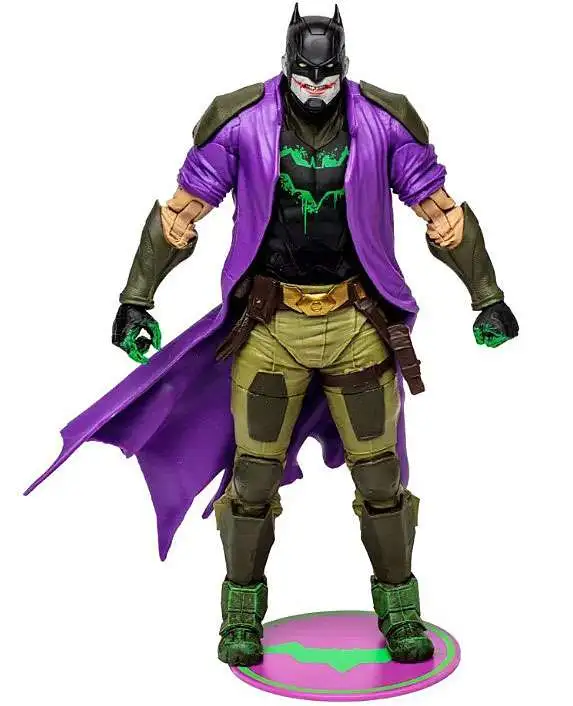 McFarlane Toys DC Multiverse Gold Label Collection Batman Dark Detective Exclusive Action Figure [DC Future State, Jokerized]