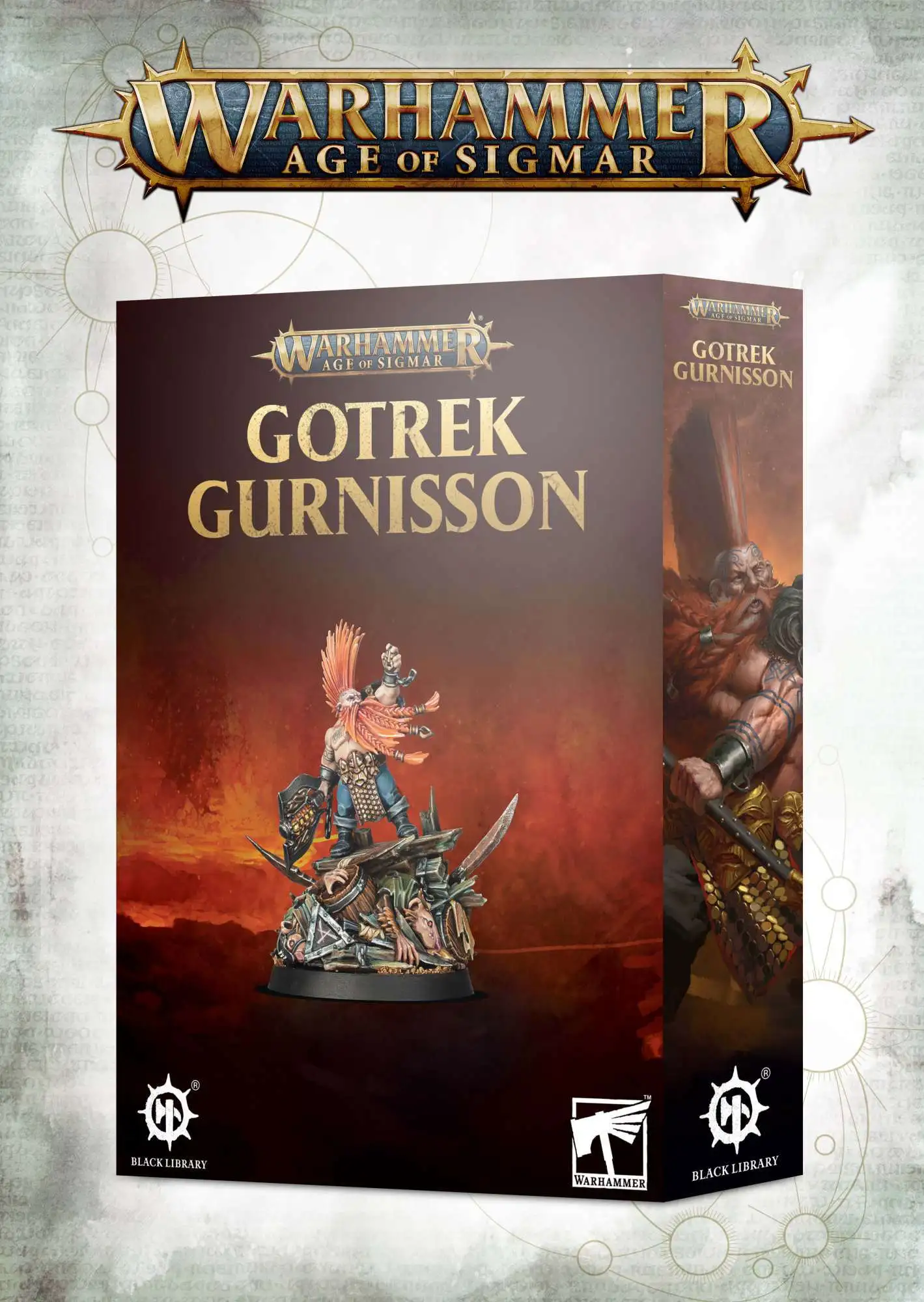 Warhammer Age of Sigmar Fyreslayers Gortrek Gurnisson