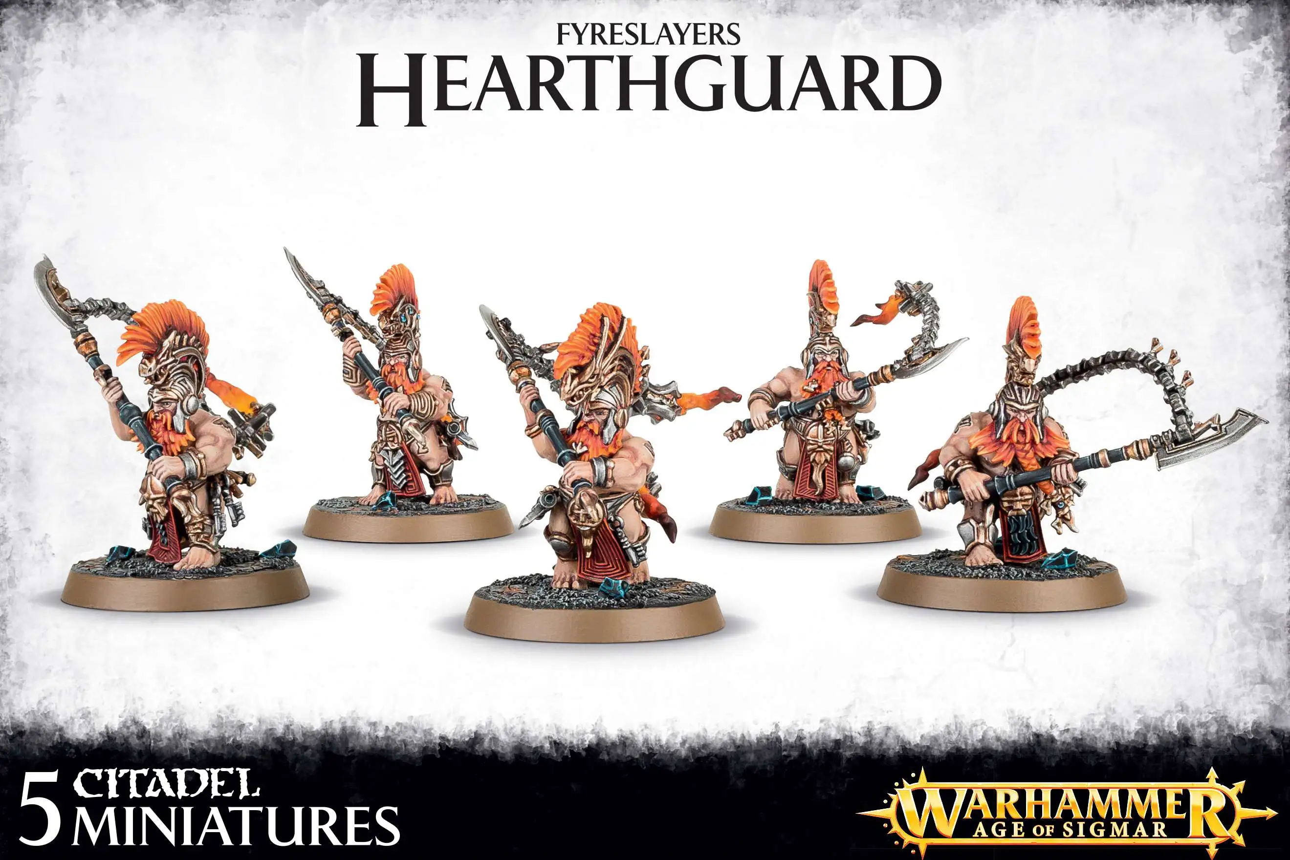 Warhammer Age of Sigmar Fyreslayers Hearthguard