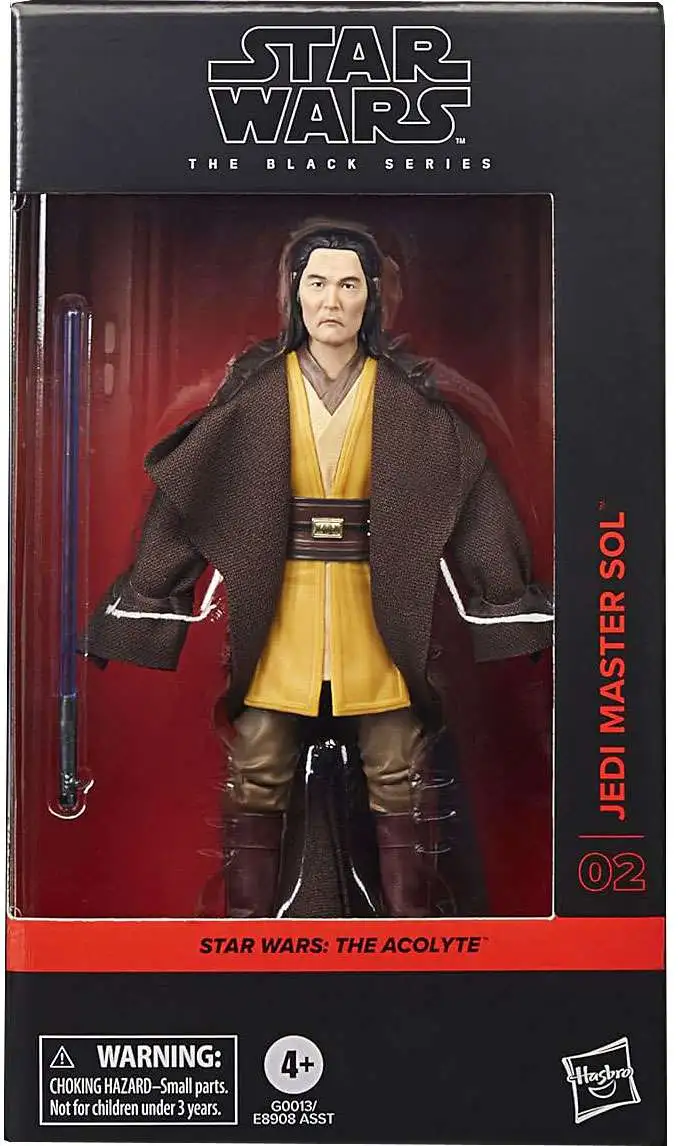 Star Wars The Acolyte Black Series Jedi Master Sol Action Figure