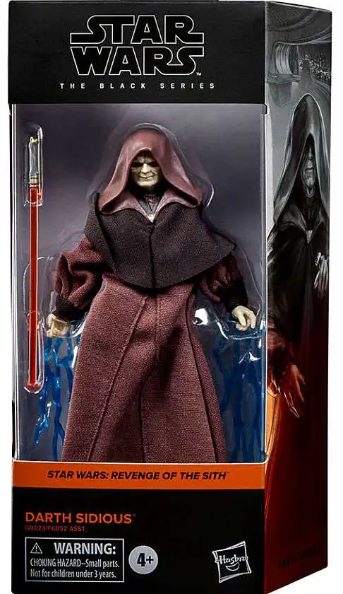 Star Wars Revenge of the Sith Black Series Darth Sidious Action Figure