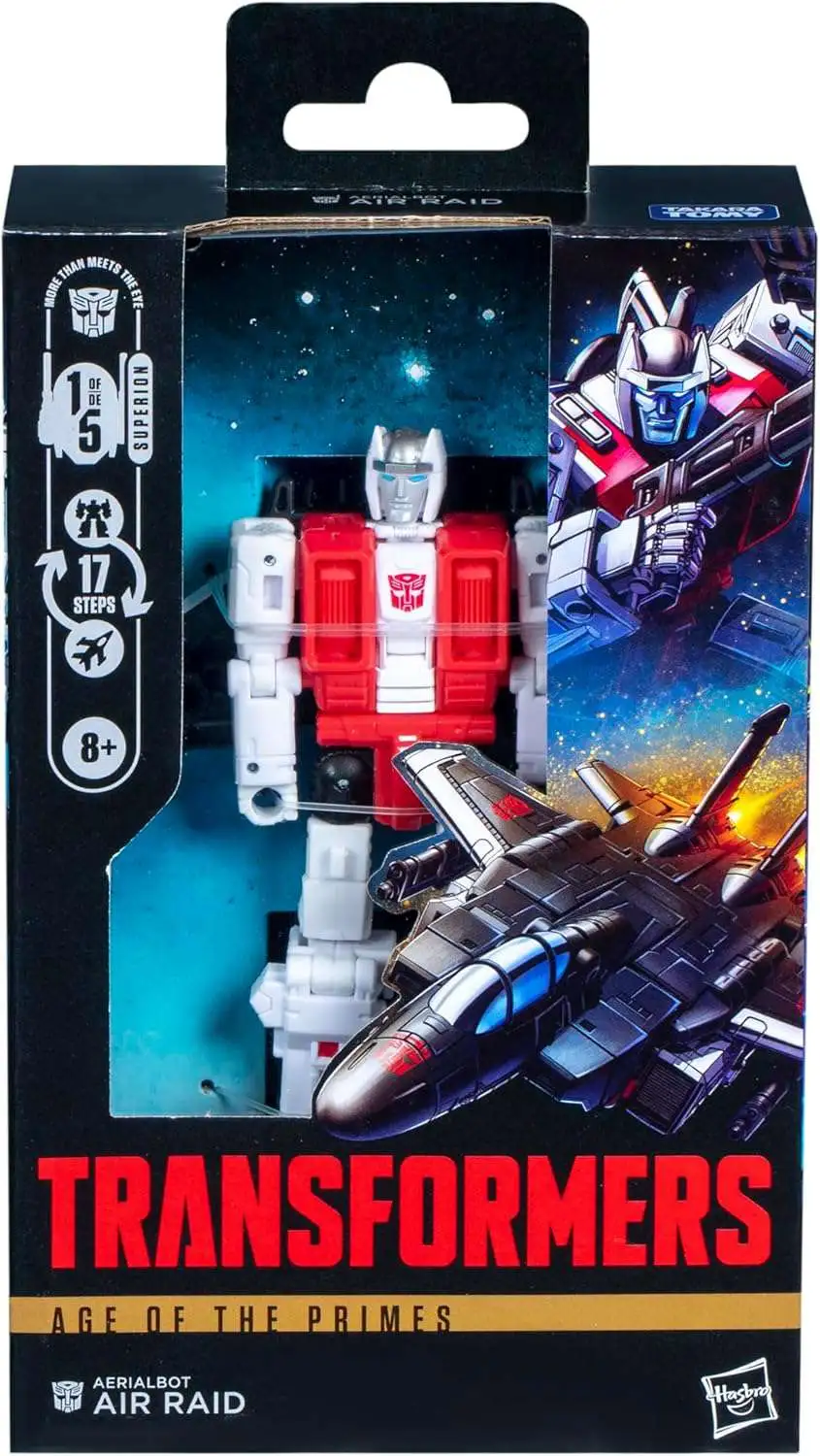 Transformers Age of the Primes Air Raid Deluxe Action Figure [Build Superion Piece!]