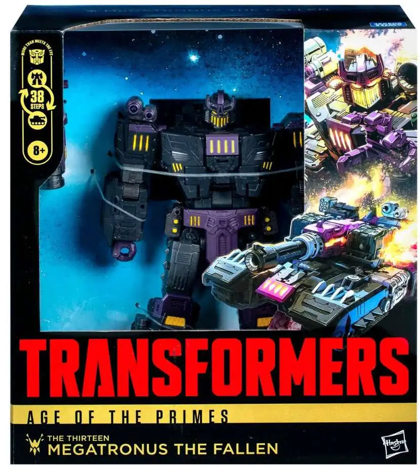 Transformers Age of the Primes Megatronus The Fallen Leader Action Figure [The Thirteen, 38 Steps!]