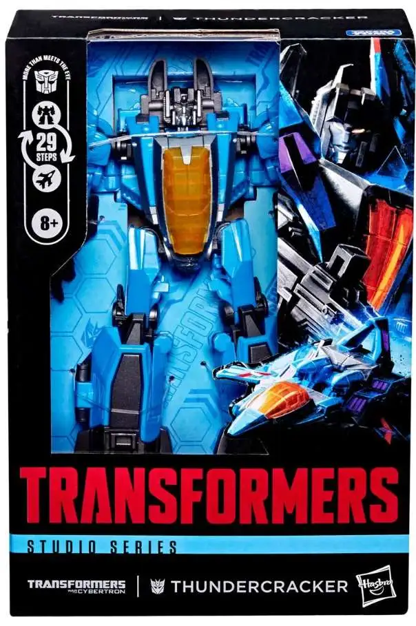 Transformers The Movie Studio Series Thundercracker Voyager Action Figure [War for Cybertron]