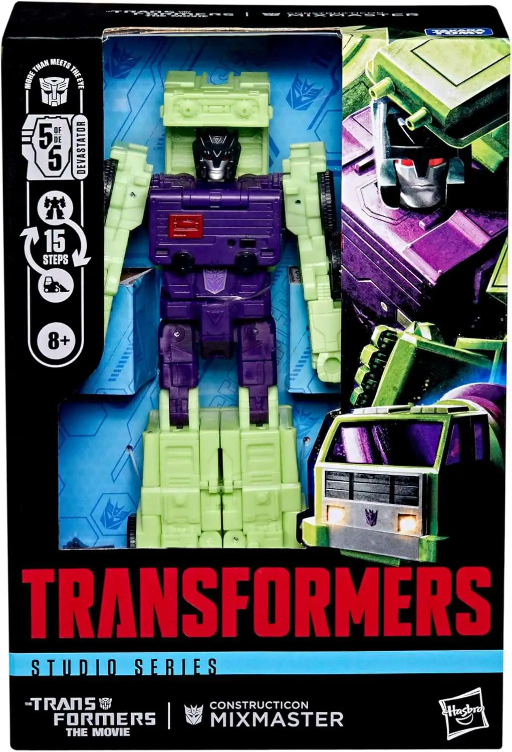 Transformers The Movie Studio Series Constructicon Mixmaster Voyager Action Figure