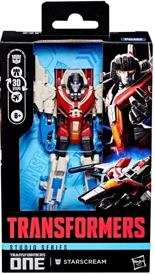 Transformers ONE Studio Series Starscream Deluxe Action Figure