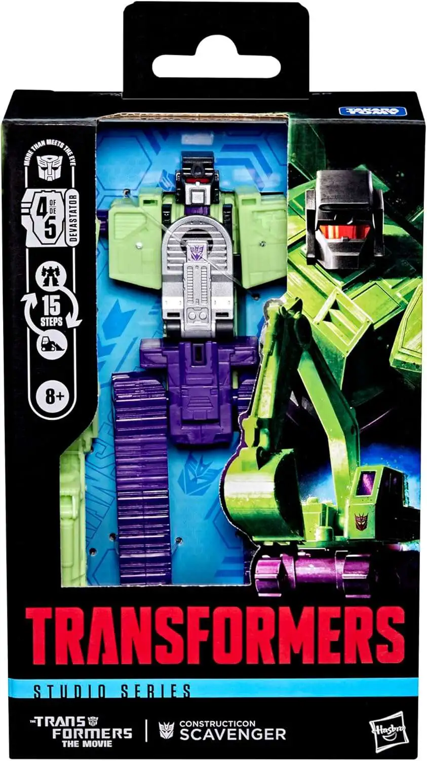 Transformers The Movie Studio Series Constructicon Scavenger Deluxe Action Figure