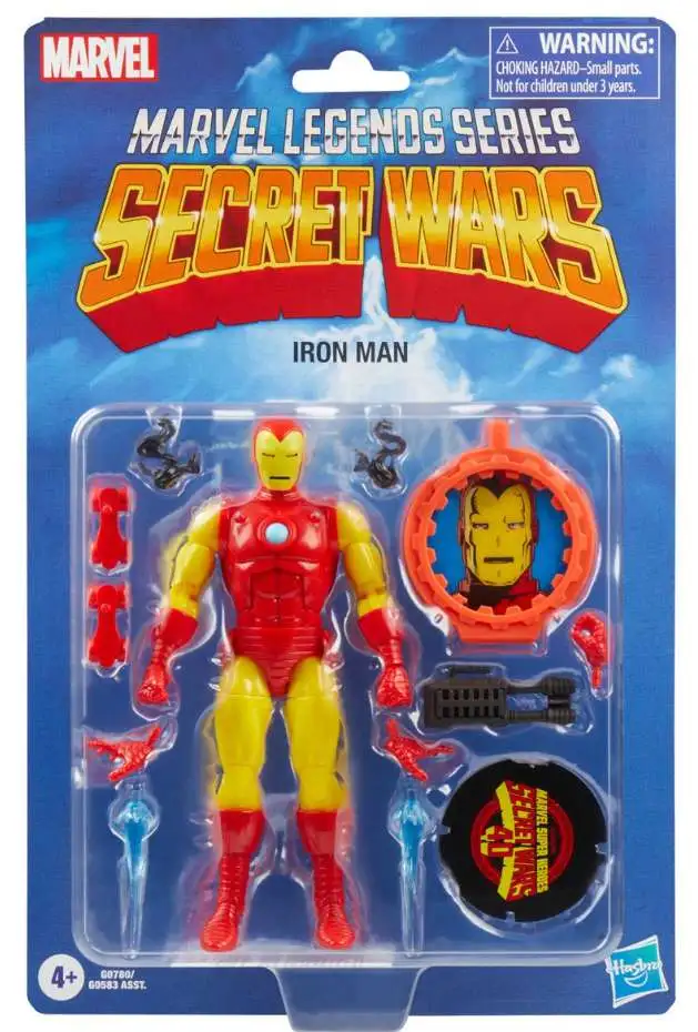 Secret Wars Marvel Legends Iron Man Action Figure