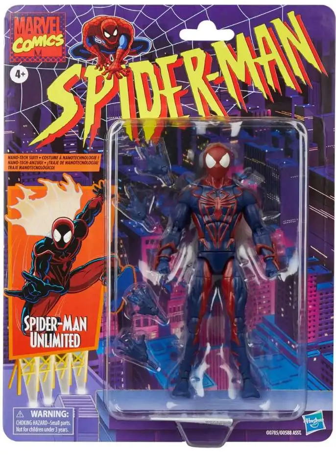 Marvel Legends Spider-Man Series 6-Inch Retro Collection