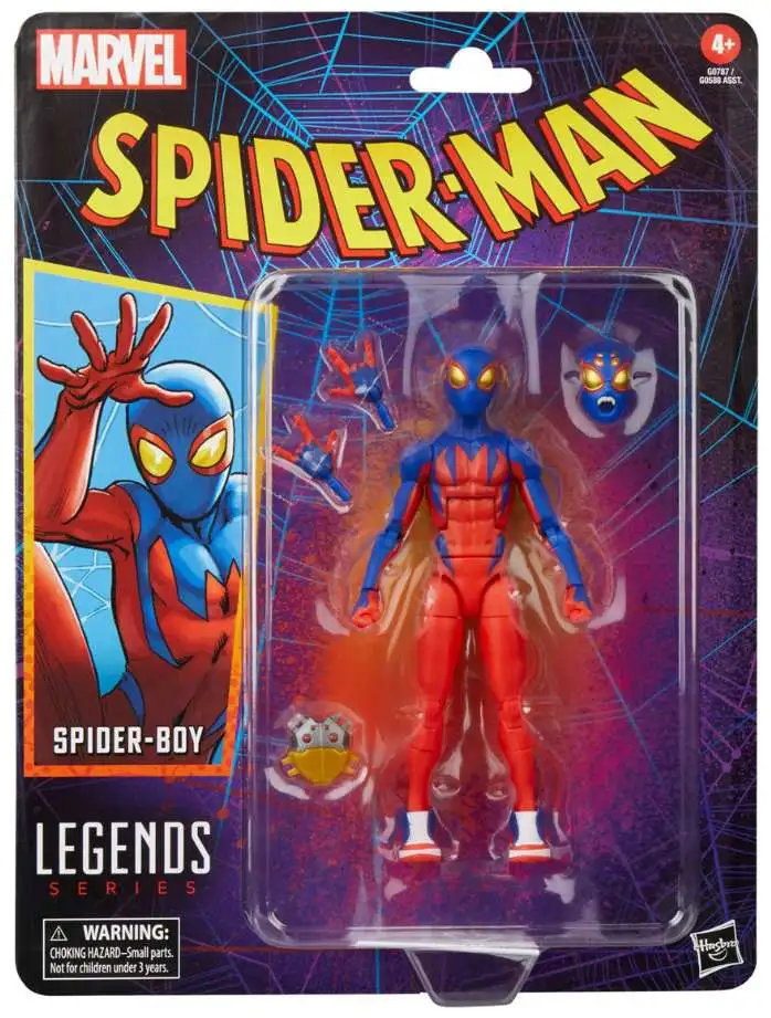 Spider-Man Marvel Legends Retro Series Spider-Boy Action Figure