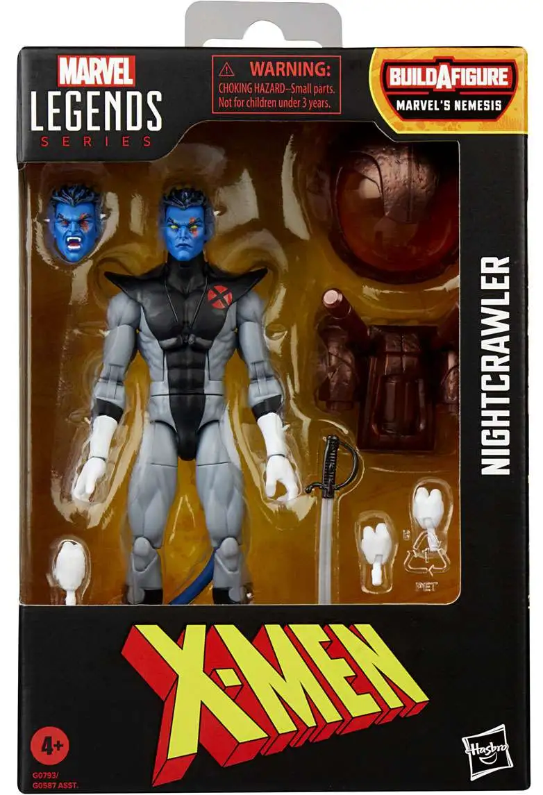 X-Men Marvel Legends Nemesis Series Nightcrawler Action Figure