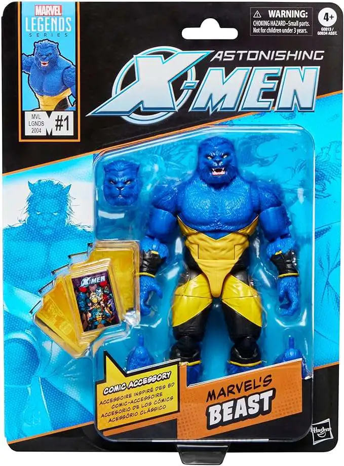 【bmhnp065】マーベルレジェンド　ビースト Amazon.com: Marvel Legends Series X-Men Beast 6-inch Action