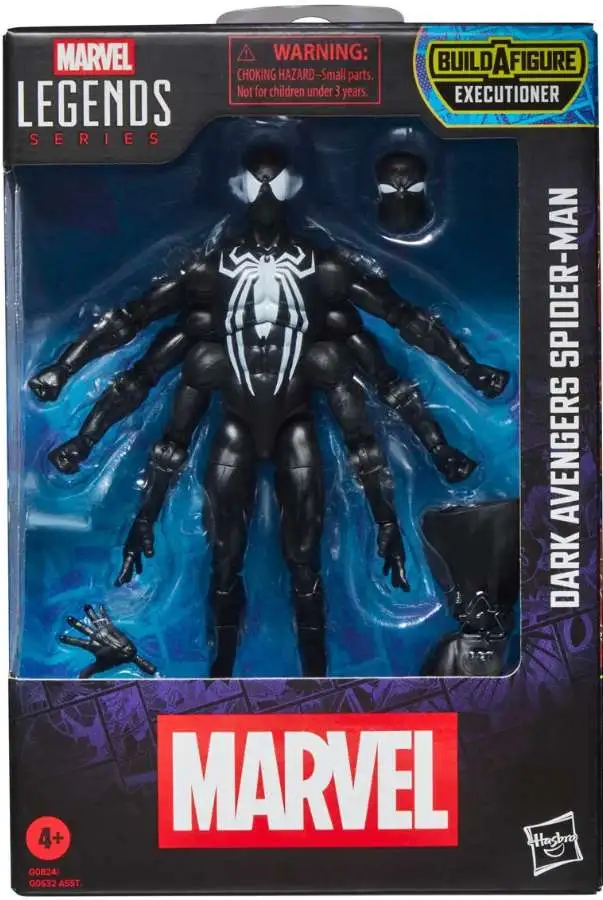 Marvel Legends Executioner Series Dark Avengers Spider-Man Action Figure