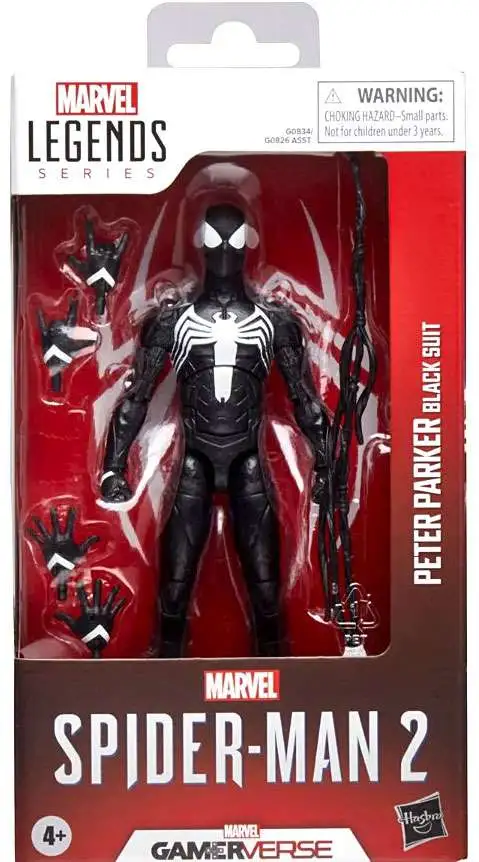 Gamerverse Marvel Legends Peter Parker (Black Suit) Action Figure [Spider-Man 2] (Pre-Order ships January)