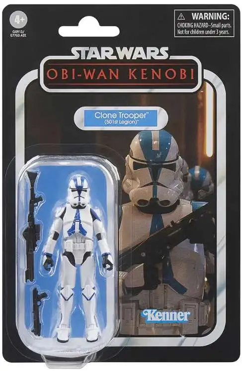 Star Wars Obi-Wan Kenobi Vintage Collection Clone Trooper Action Figure [501st Legion] (Pre-Order ships June)