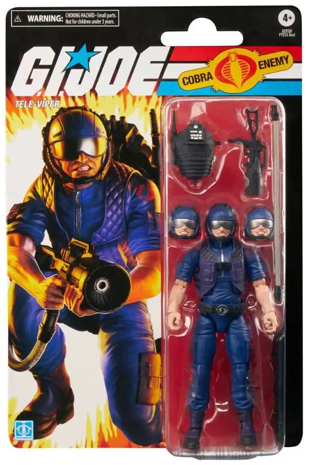 GI Joe Classified Series Tele-Viper Action Figure [Retro Cardback ]
