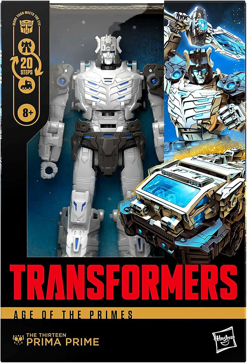 Transformers Age of the Primes Prima Prime Voyager Action Figure [The Thirteen, 20 Steps!]