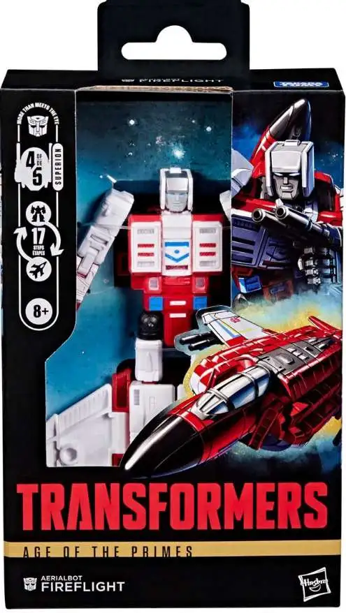 Transformers Age of the Primes Fireflight Deluxe Action Figure [Build Superion!]