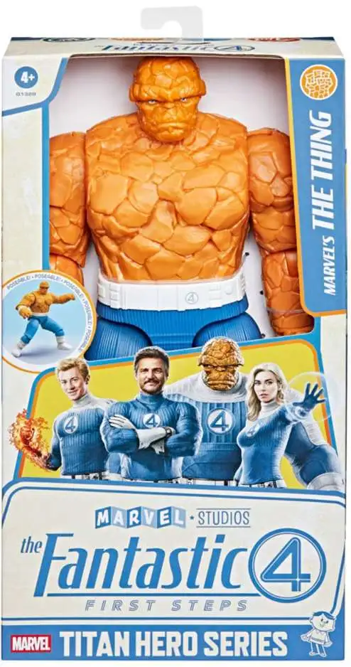 Marvel Fantastic Four: First Steps Titan Hero Series The Thing Action Figure